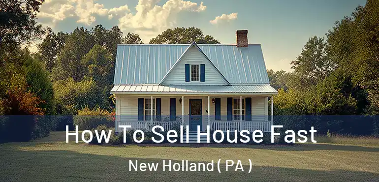  How To Sell House Fast New Holland ( PA )
