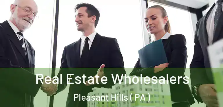  Real Estate Wholesalers Pleasant Hills ( PA )