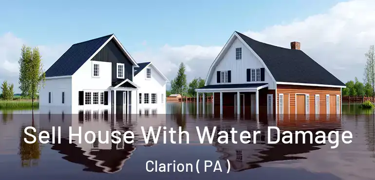  Sell House With Water Damage Clarion ( PA )