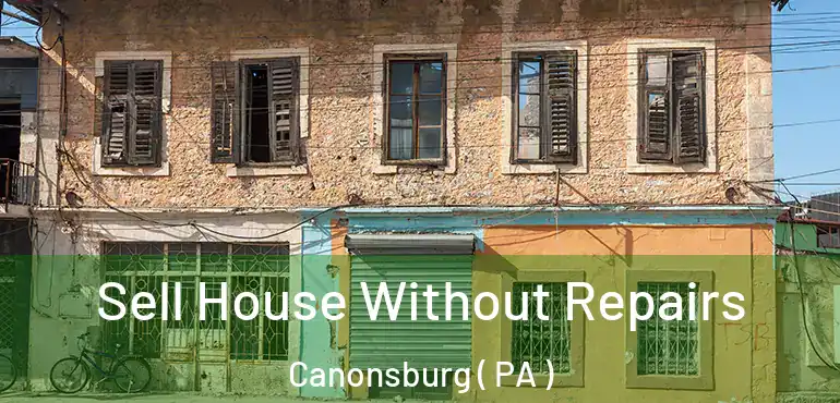  Sell House Without Repairs Canonsburg ( PA )