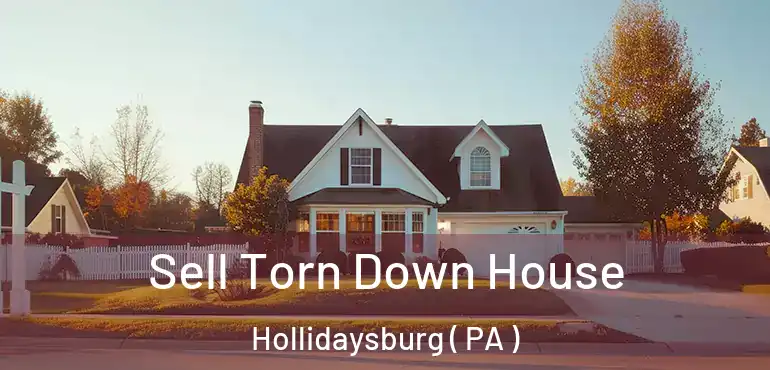  Sell Torn Down House Hollidaysburg ( PA )