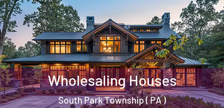  Wholesaling Houses South Park Township ( PA )