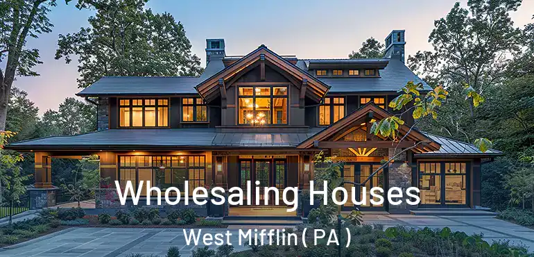  Wholesaling Houses West Mifflin ( PA )